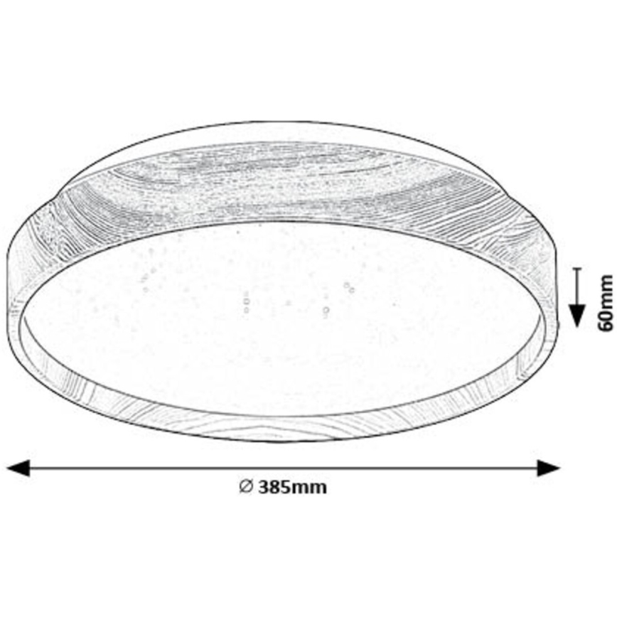Rabalux - Plafonnier LED/24W/230V 3000K d. 38 cm