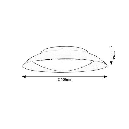 Rabalux - LED Plafondlamp LED/24W/230V 3000K diameter 40 cm