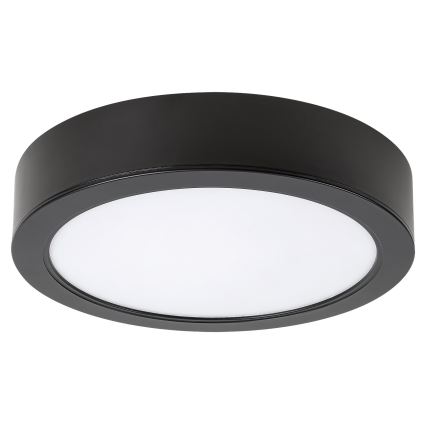 Rabalux - Plafonnier LED/24W/230V 4000K d. 22 cm noir