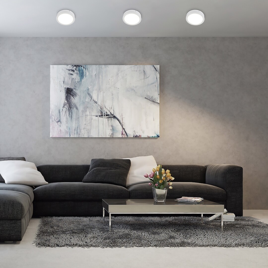 Rabalux - Plafonnier LED/15W/230V 3000K d. 16 cm blanc