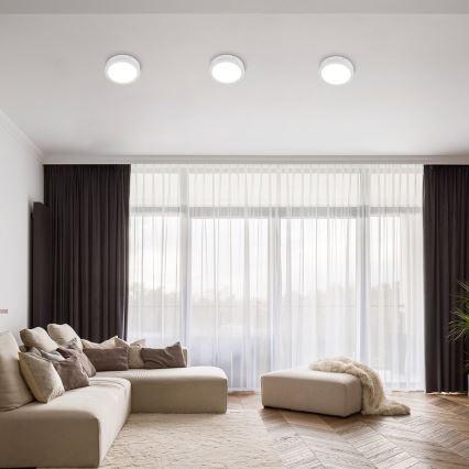 Rabalux - Plafonnier LED/24W/230V 3000K d. 22 cm blanc