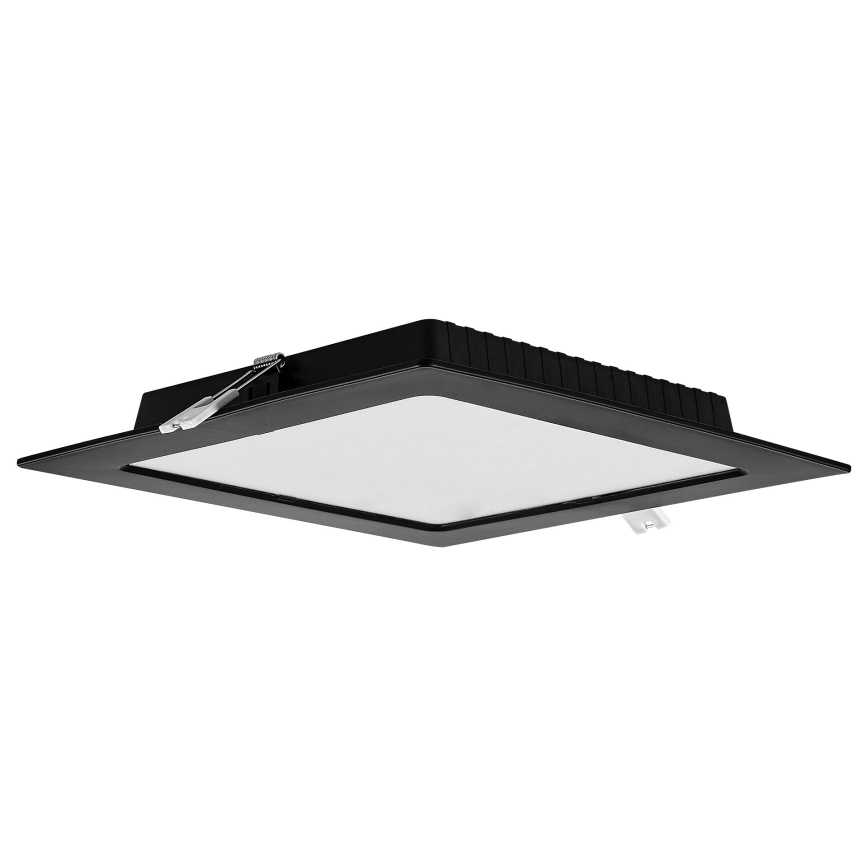 Rabalux - Spot encastrable LED/18W/230V 22x22 cm noir