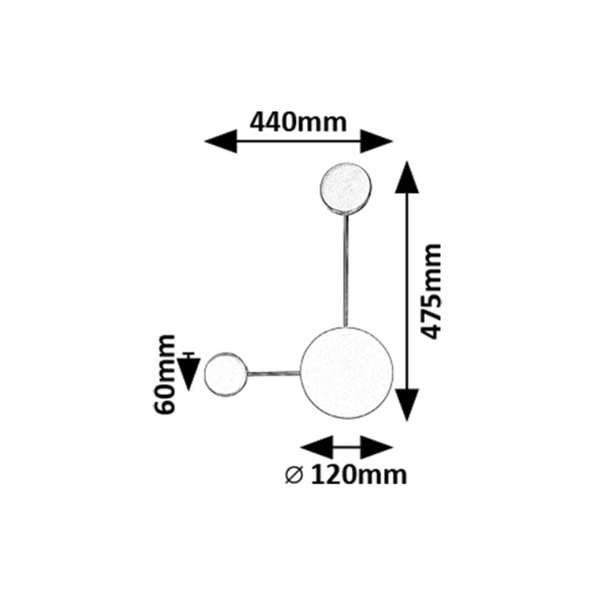 Rabalux - Applique murale LED/7W/230V 3000K