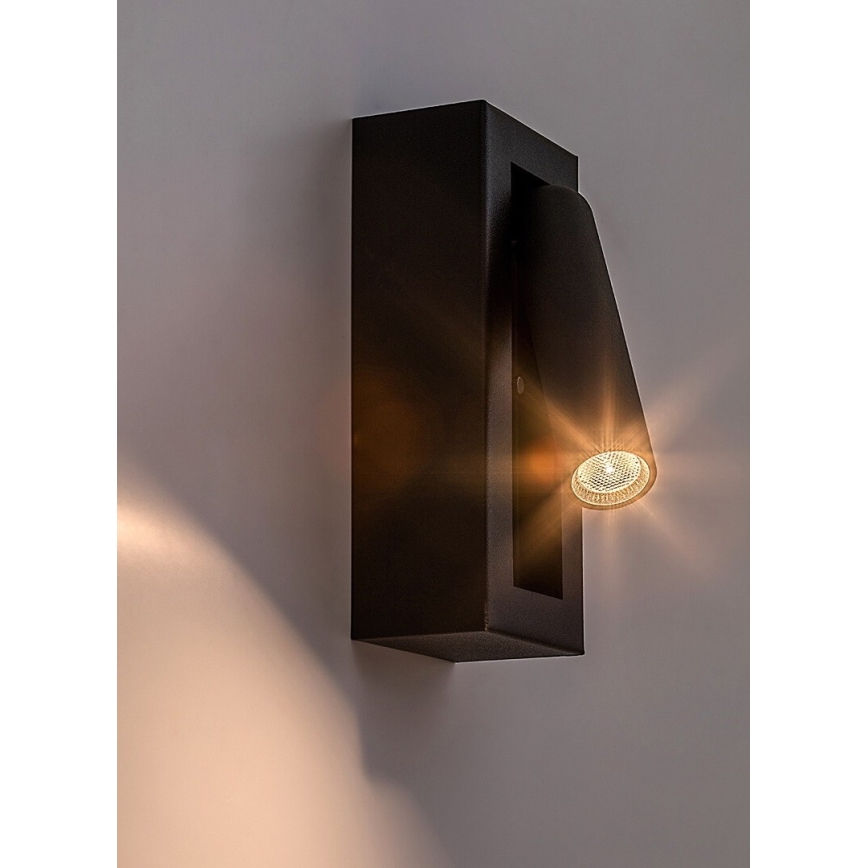 Rabalux - LED Wandspot LED/4W/230V zwart