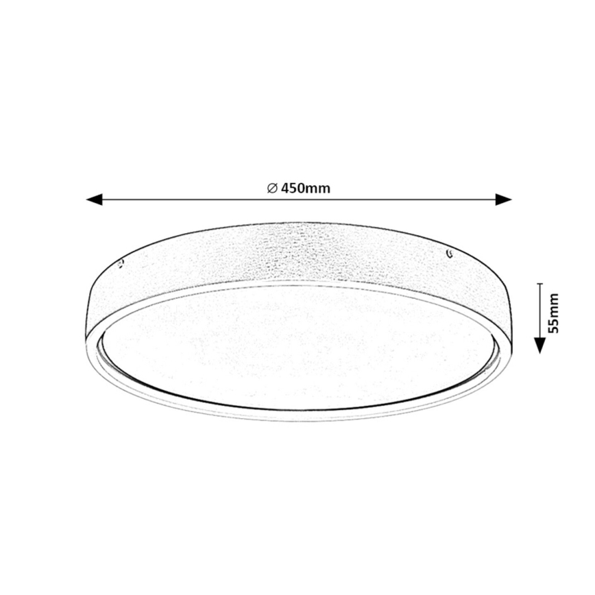 Rabalux - LED Plafondlamp LED/37W/230V