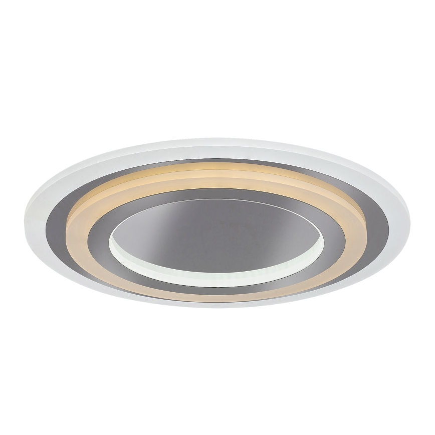 Rabalux - Dimbare LED Plafondlamp LED/56W/230V 3000/4000/6000K mat chroom + afstandsbediening