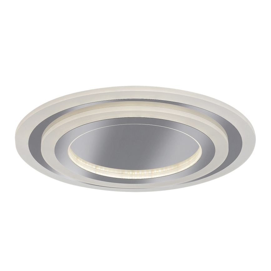 Rabalux - Dimbare LED Plafondlamp LED/56W/230V 3000/4000/6000K mat chroom + afstandsbediening