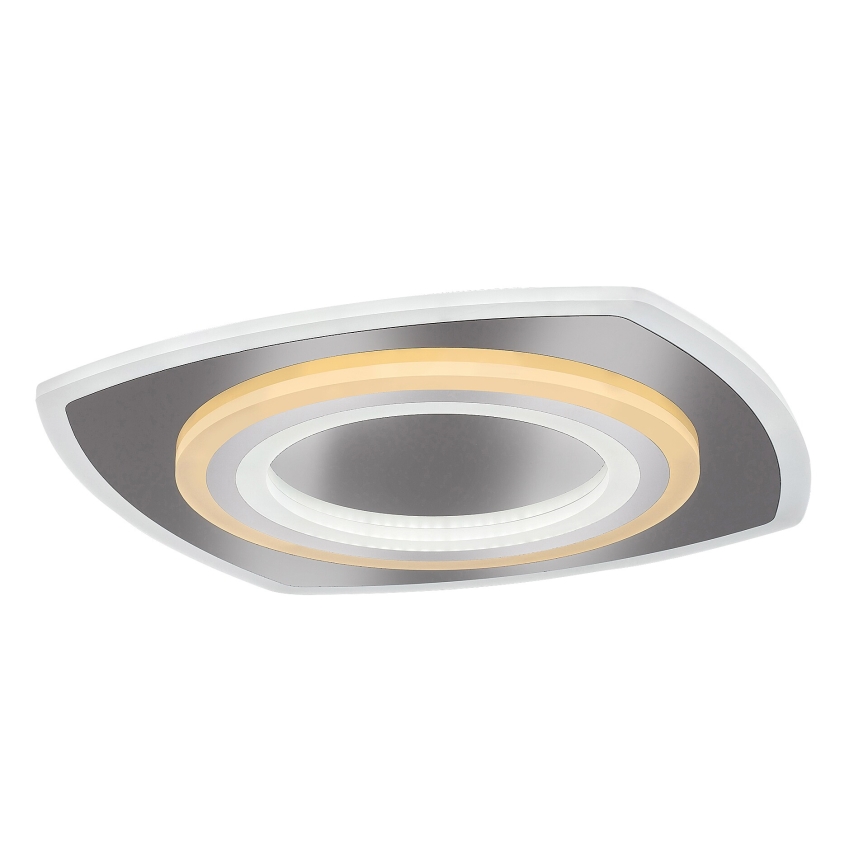 Rabalux - Plafonnier à intensité variable LED/60W/230V 3000/4000/6000K chrome mat + Télécommande
