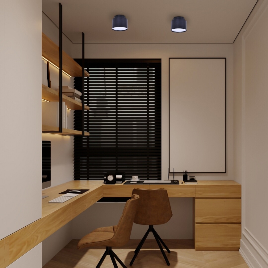 Rabalux - Plafonnier LED/16W/230V 3000K noir