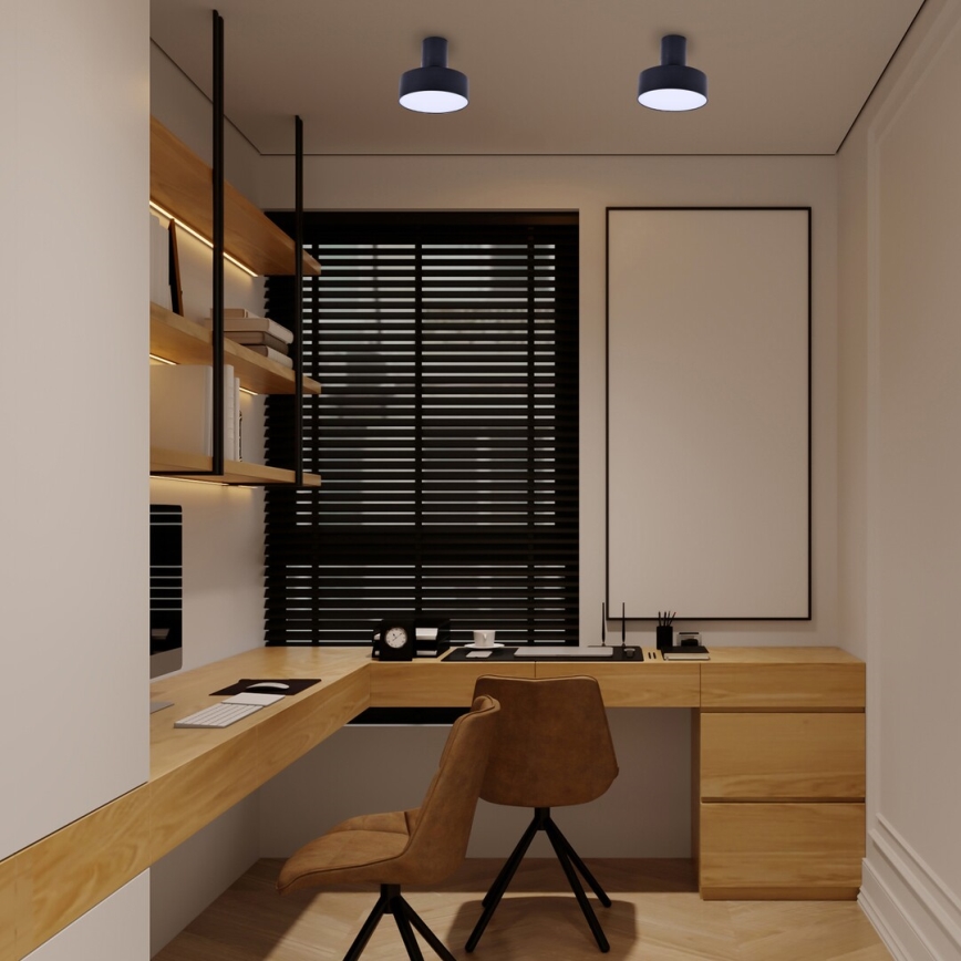 Rabalux - Plafonnier LED/16W/230V 3000K noir