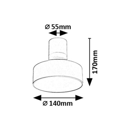 Rabalux - Plafonnier LED/16W/230V 3000K blanc
