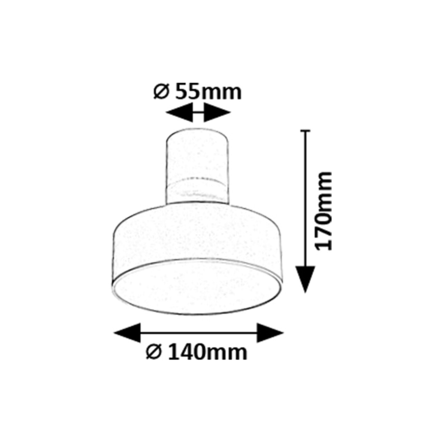 Rabalux - Plafonnier LED/16W/230V 3000K blanc