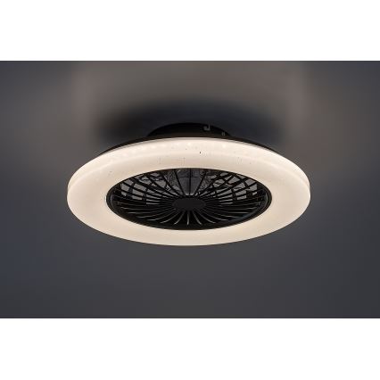 Rabalux - LED dimbare plafondlamp met ventilator LED/48W/230V 3000-6500K + afstandsbediening