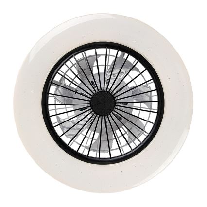 Rabalux - LED dimbare plafondlamp met ventilator LED/48W/230V 3000-6500K + afstandsbediening