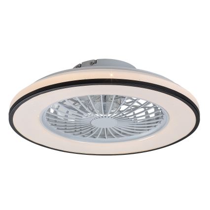Rabalux - LED dimbare plafondlamp met ventilator LED/48W/230V 3000-6500K + afstandsbediening
