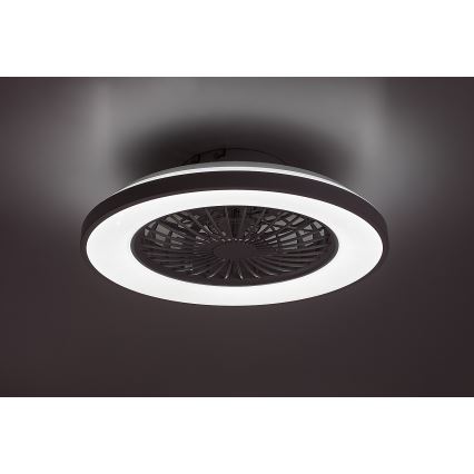 Rabalux - LED Dimbare plafondlamp met ventilator LED/48W/230V 3000-6500K + afstandsbediening