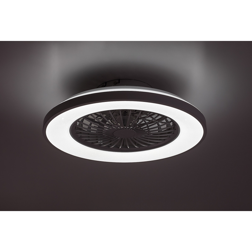 Rabalux - LED Dimbare plafondlamp met ventilator LED/48W/230V 3000-6500K + afstandsbediening