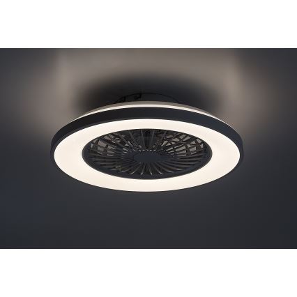 Rabalux - LED Dimbare plafondlamp met ventilator LED/48W/230V 3000-6500K + afstandsbediening