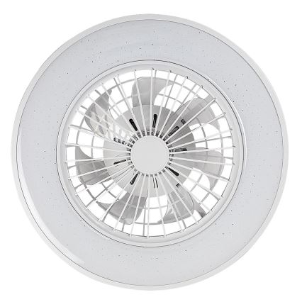 Rabalux - LED Dimbare plafondlamp met ventilator LED/48W/230V 3000-6500K + afstandsbediening