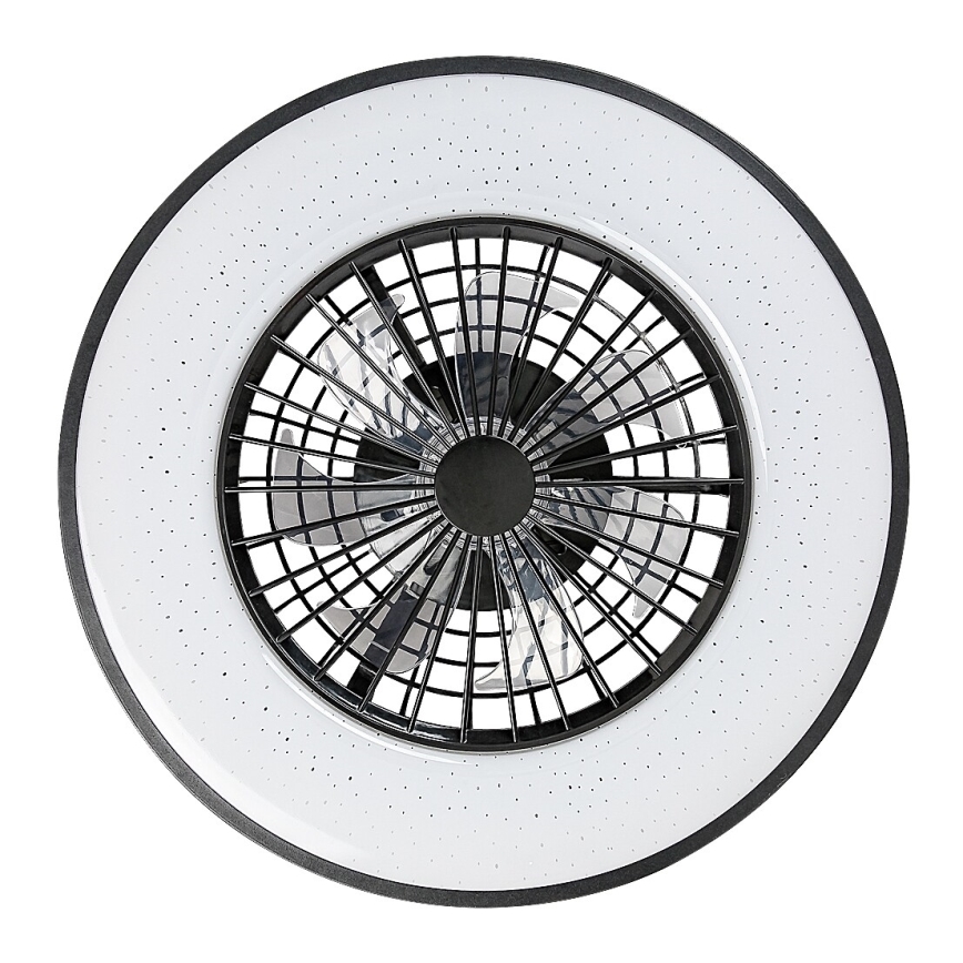Rabalux - Plafonnier à intensité variable avec ventilateur LED/72W/230V 3000-6500K + Télécommande