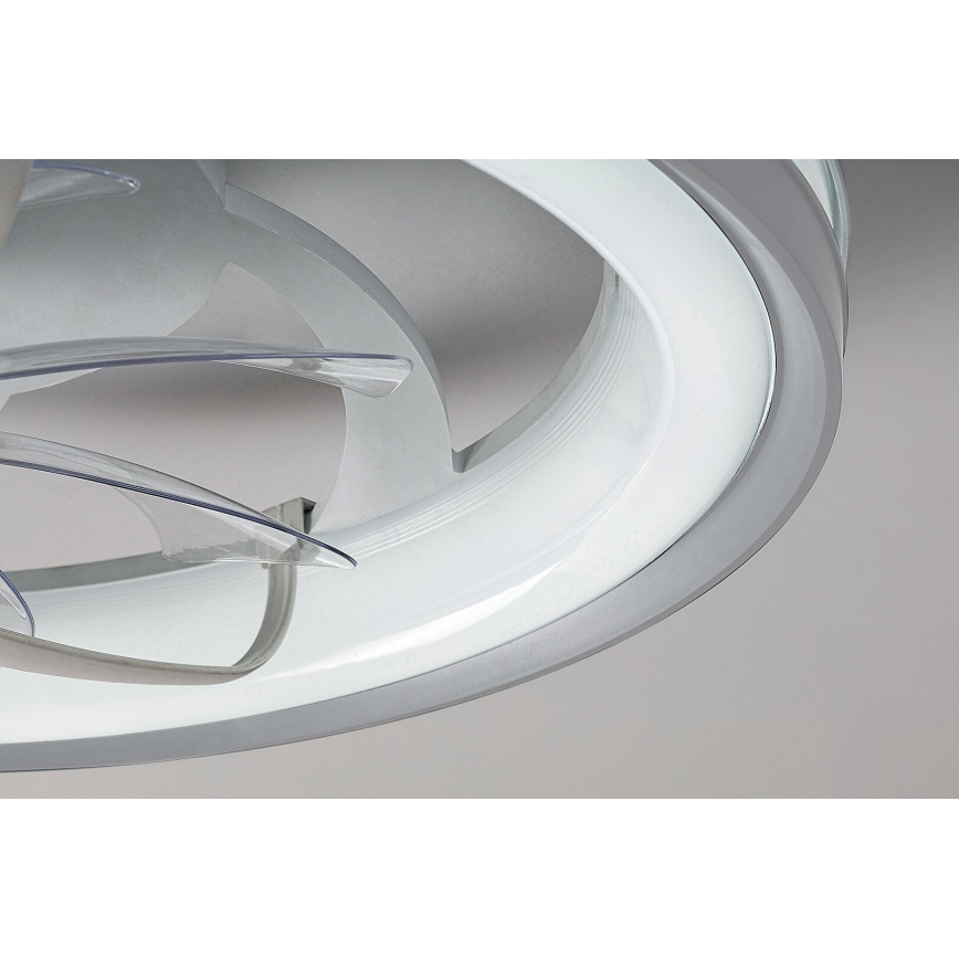 Rabalux - LED Dimbare plafondlamp met ventilator LED/40W/230V 3000/4000/6000K Wi-Fi + afstandsbediening