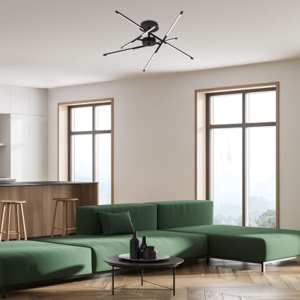 Rabalux - LED Bevestigde Hanglamp LED/40W/230V 3000K zwart