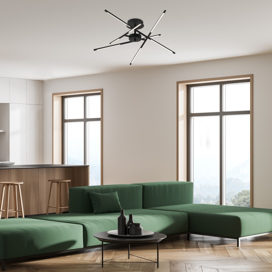 Rabalux - LED Bevestigde Hanglamp LED/40W/230V 3000K zwart