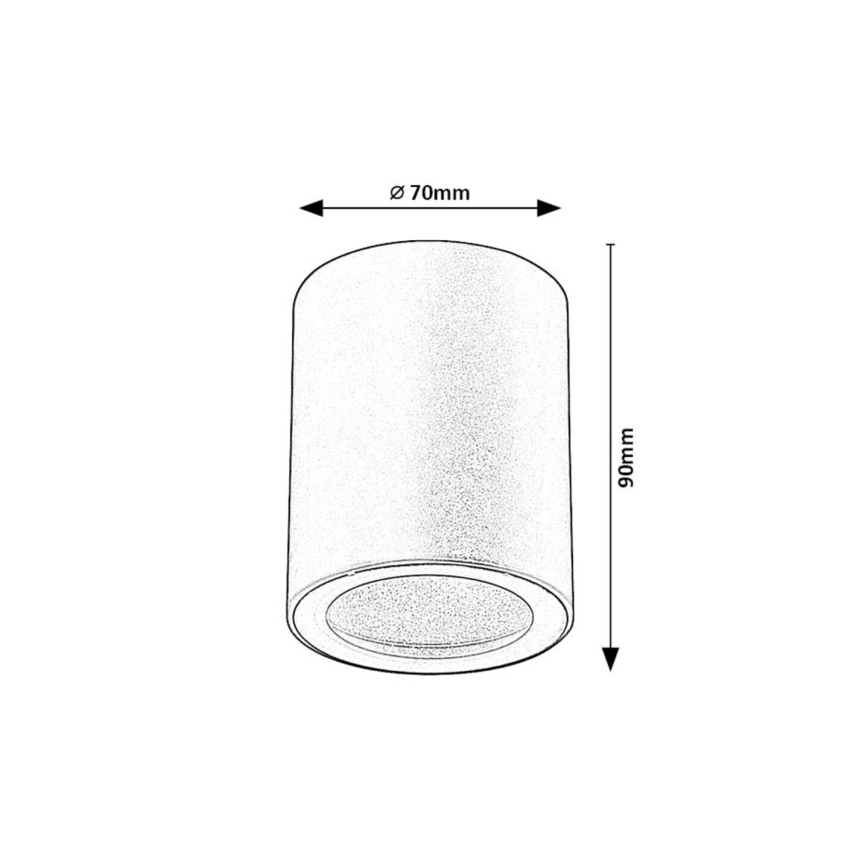 Rabalux - Plafondlamp 1xGU10/35W/230V wit