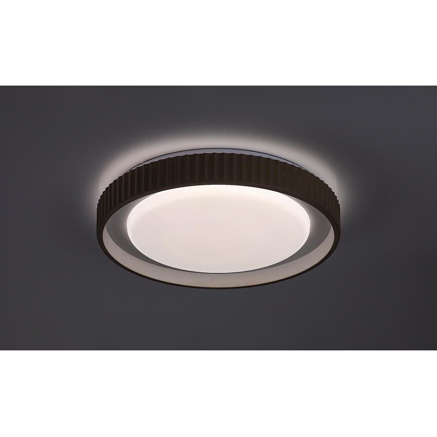 Rabalux - Plafonnier LED dimmable, 48 W, 230 V, 3000–6500 K, Ø 49,5 cm + télécommande