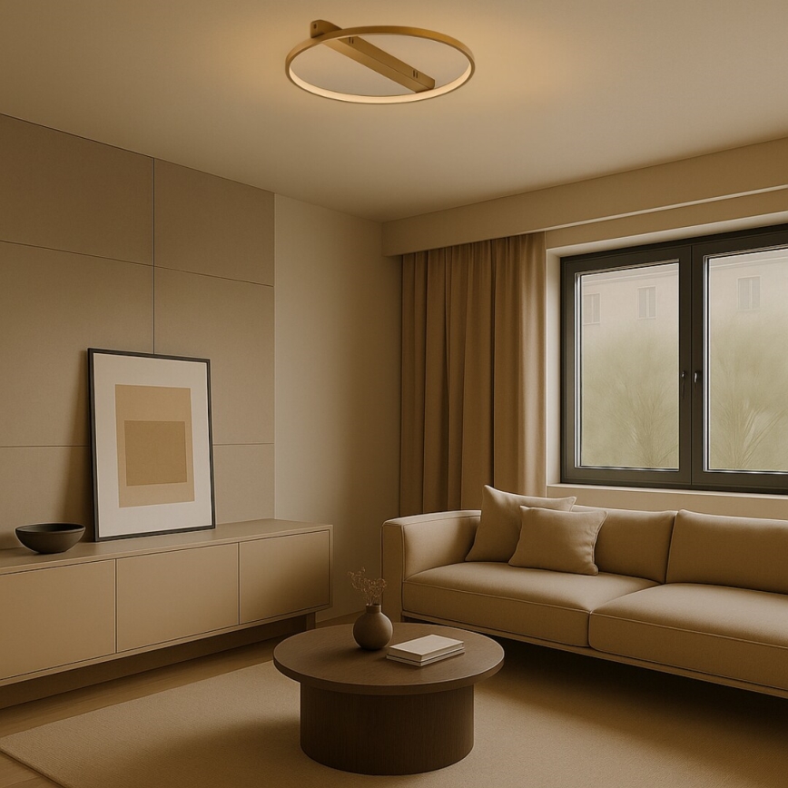 Rabalux - LED plafondlamp LED/45W/230V 3000K 50x55 cm goudkleurig