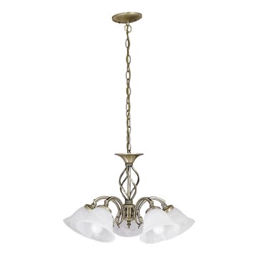 Rabalux 7135 - Lustre avec chaîne BECKWORTH 5xE14/40W/230V