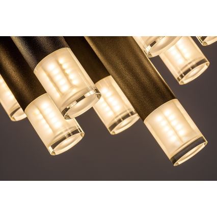 Rabalux - Plafondlamp 13xG9/5W/230V zwart