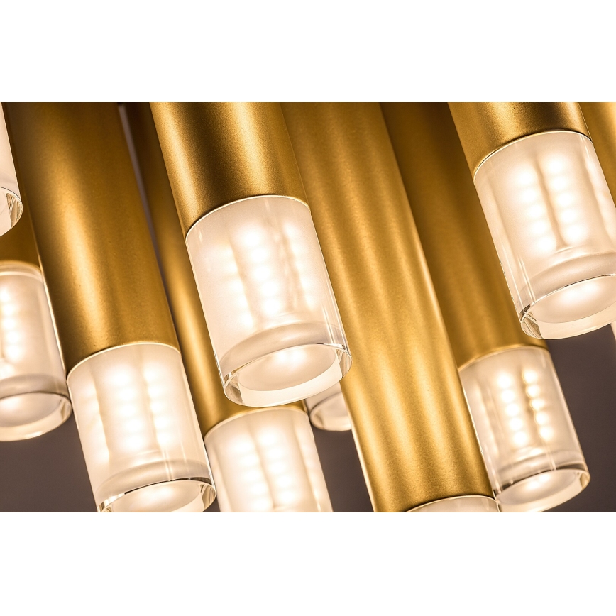 Rabalux - Plafondlamp 13xG9/5W/230V goud