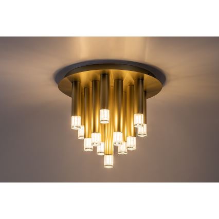 Rabalux - Plafondlamp 13xG9/5W/230V goud