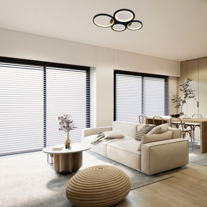 Rabalux - Plafonnier à intensité variable LED/40W/230V 3000-6500K + Télécommande