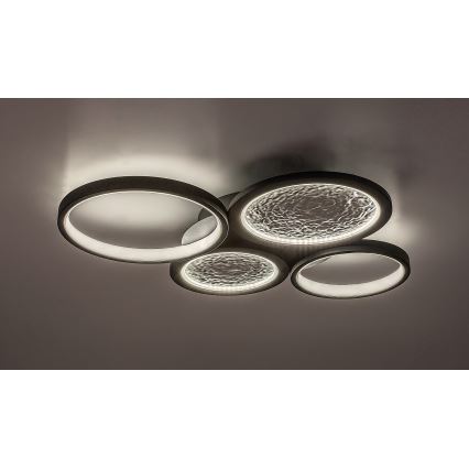 Rabalux - Plafonnier à intensité variable LED/40W/230V 3000-6500K + Télécommande