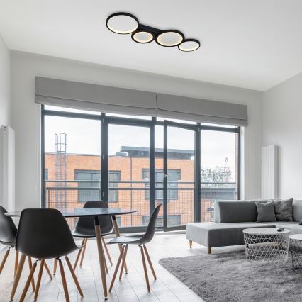 Rabalux - Plafonnier à intensité variable LED/40W/230V 3000-6500K + Télécommande