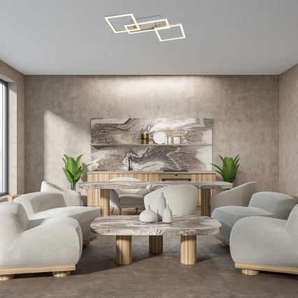 Rabalux - Plafonnier à intensité variable LED/40W/230V 3000-6500K + télécommande