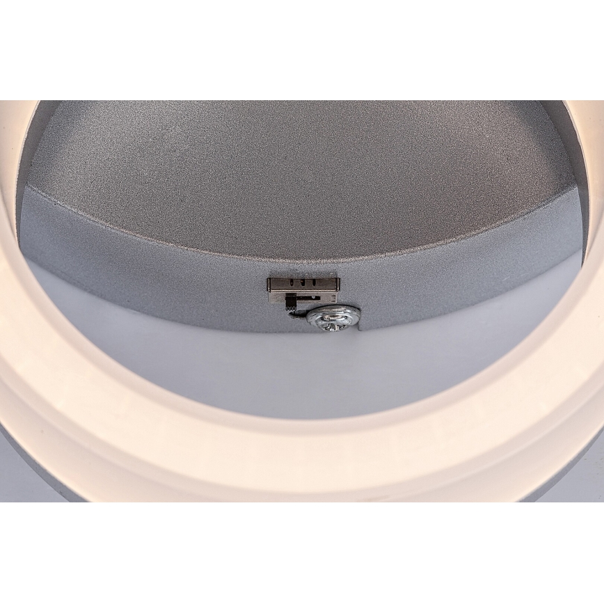 Rabalux - Plafonnier LED/24W/230V 3000/4000/6500K 38x51 cm chrome mat