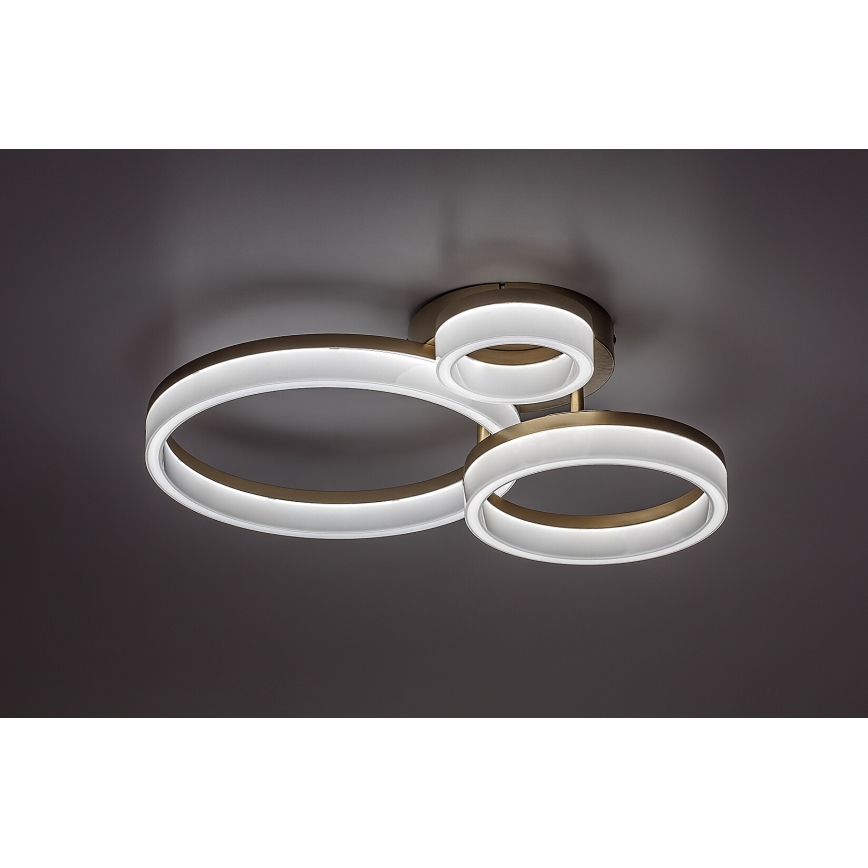 Rabalux - LED Plafondlamp LED/24W/230V 3000/4000/6500K goud