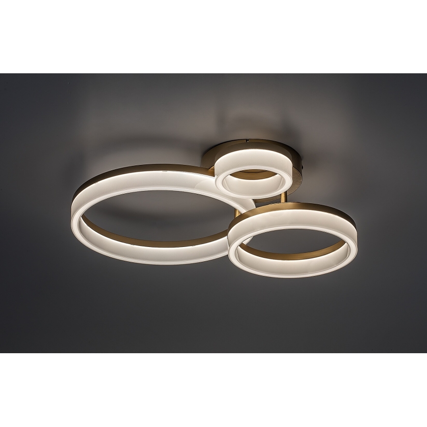 Rabalux - Plafonnier LED/24W/230V 3000/4000/6500K doré