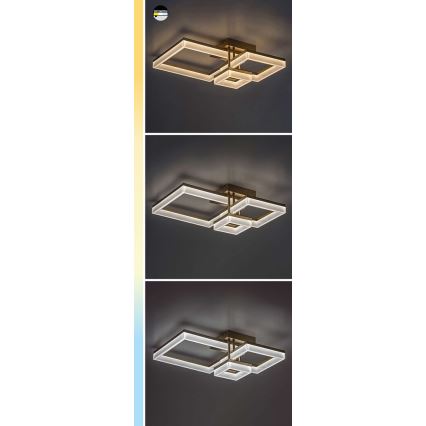 Rabalux - LED Plafondlamp LED/22W/230V 3000/4000/6500K goud