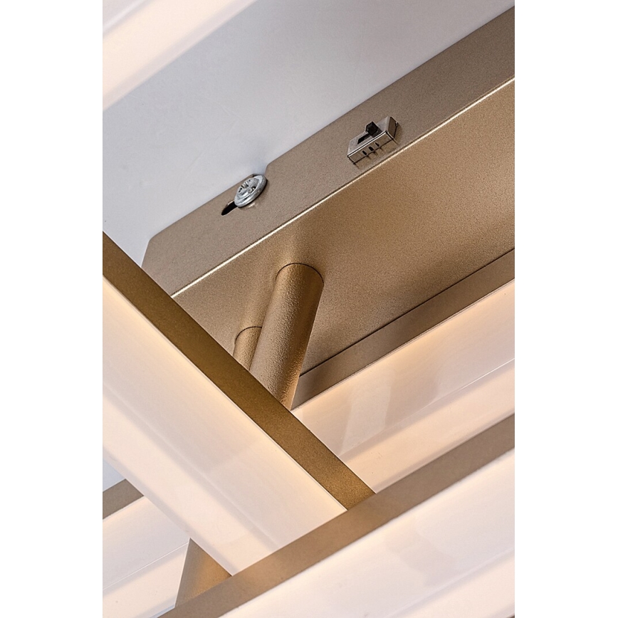 Rabalux - LED Plafondlamp LED/22W/230V 3000/4000/6500K goud