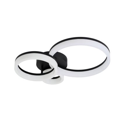 Rabalux - LED Plafondlamp LED/24W/230V 3000/4000/6500K zwart