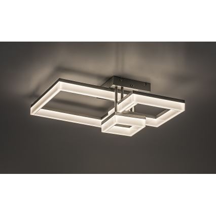 Rabalux - LED Plafondlamp LED/22W/230V 3000/4000/6500K mat chroom