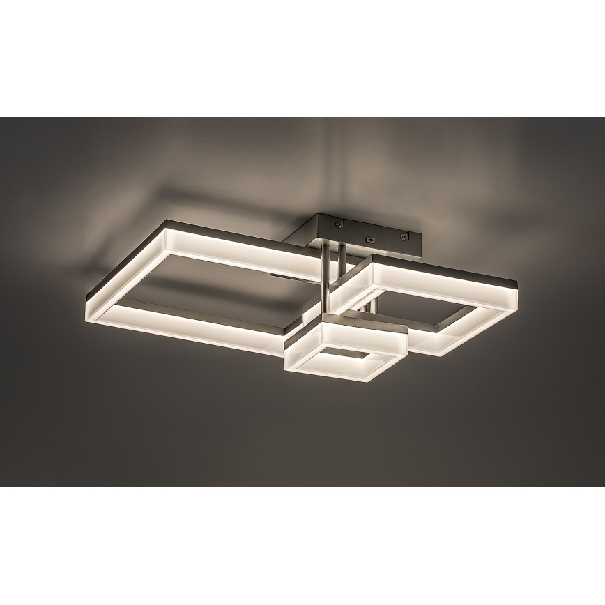 Rabalux - LED Plafondlamp LED/22W/230V 3000/4000/6500K mat chroom