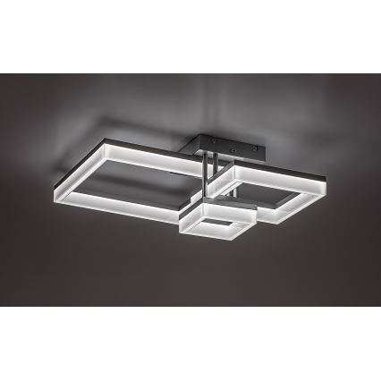Rabalux - LED Plafondlamp LED/22W/230V 3000/4000/6500K mat chroom