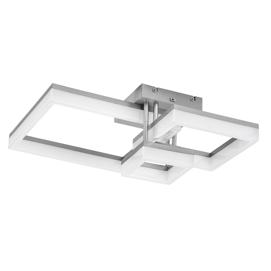 Rabalux - LED Plafondlamp LED/22W/230V 3000/4000/6500K mat chroom