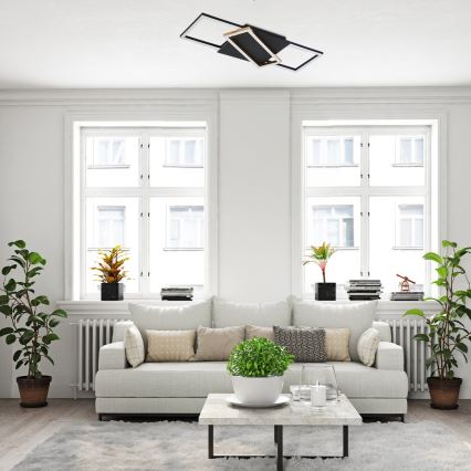 Rabalux - Plafonnier LED dimmable LED/40W/230V 3000-6500K 29x66 cm + télécommande