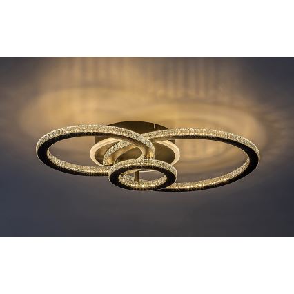 Rabalux - Dimbare LED-plafondlamp LED/40W/230V 3000-6500K + afstandsbediening 35x52 cm